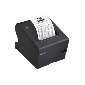מדפסת קופה Epson TM-T88VII (152): USB, Ethernet, Fixed Interface, PS   