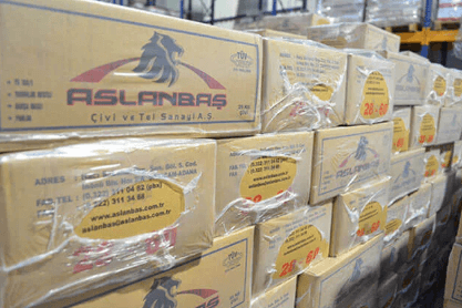 מסמרים לבניין מס' 6 (16/60) 5 ק''ג ASLANBAS 