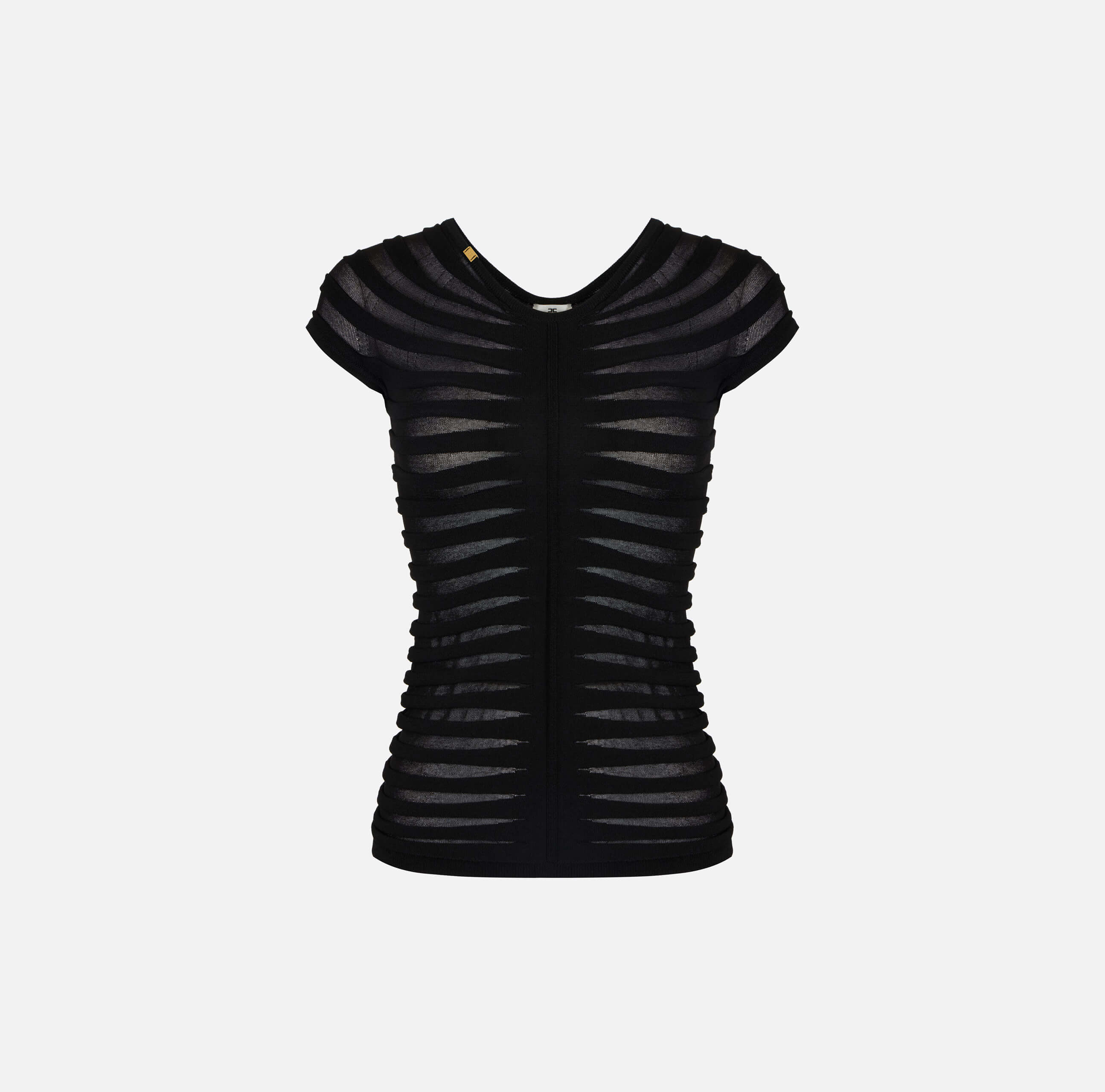 Cotton thread and viscose top