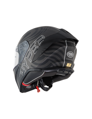 קסדת כביש מלאה פרמייר הייפר קרבון PREMIER HYPER CARBON PS 8 BM שחור\לבן