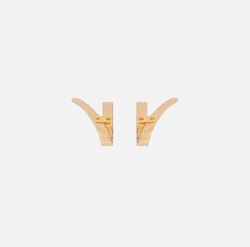 Earcuffs with logo detail