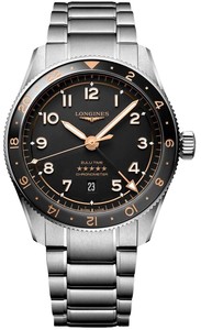 Longines L38124506 Spirit-Zulu 42MM GMT גברים לונג