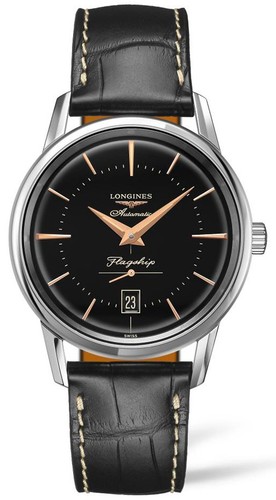 Longines L47954580 Heritage Classic 38.5MM גברים לונג'ין יבואן רשמי
