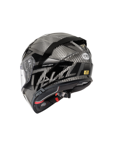 קסדת כביש מלאה פרמייר דוויל קרבון PREMIER DEVIL CARBON MN 9 שחור