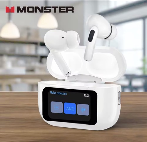 Monster A9 True Wireless Bluetooth Earphones | אוזניות Bluetooth אלחוטיות Monster A9
