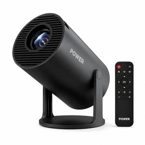 מקרן נייד חכם עם Android ו-WiFi להקרנה עד 150 אינץ’ – 3500 Lumens