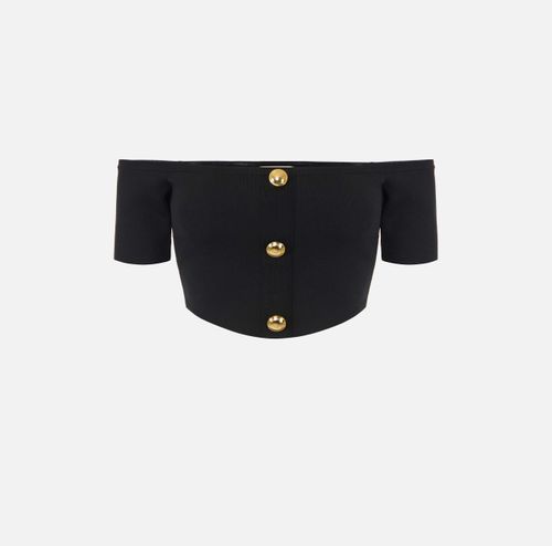 Top in knit fabric