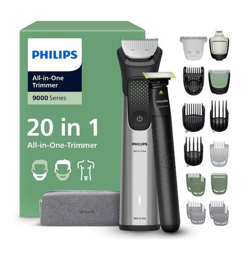 ערכת טיפוח לגבר Philips MG9557/15 All in One Trimmer 9000
