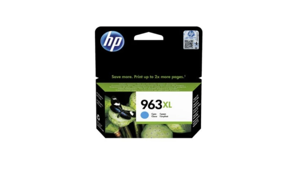 ראש דיו כחול מקורי HP 963XL Cyan High Yield (מק"ט 3JA27AE) לסדרת HP OfficeJet Pro 9010 / 9020