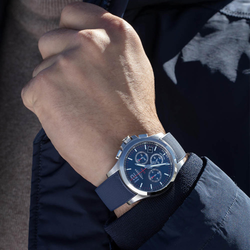 Longines Conquest V.H.P. L37274969 44MM לגברים לונג'ין יבואן רשמי