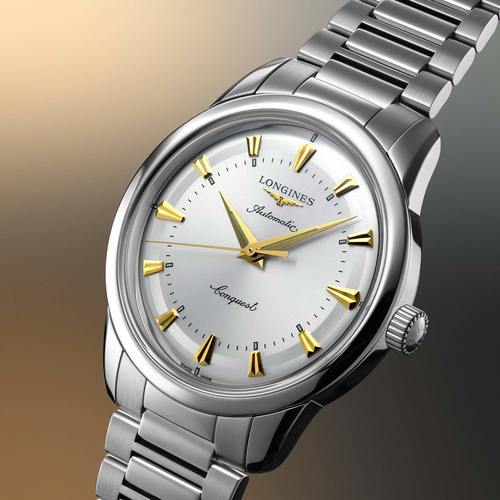 Longines L16504726 Heritage Classic 40MM גברים לונג'ין יבואן רשמי