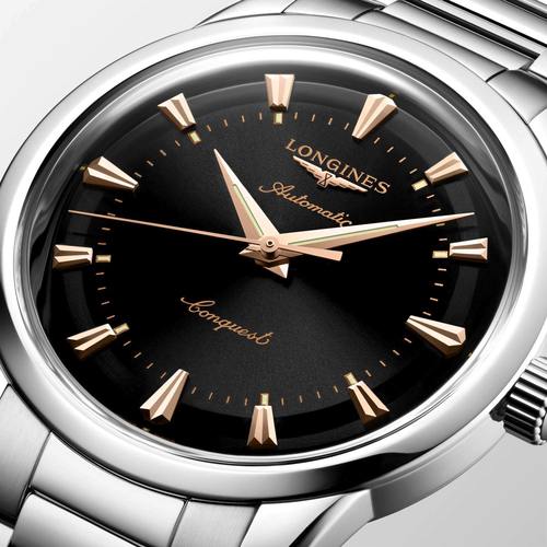 Longines L16504526 Heritage Classic 40MM גברים לונג'ין יבואן רשמי