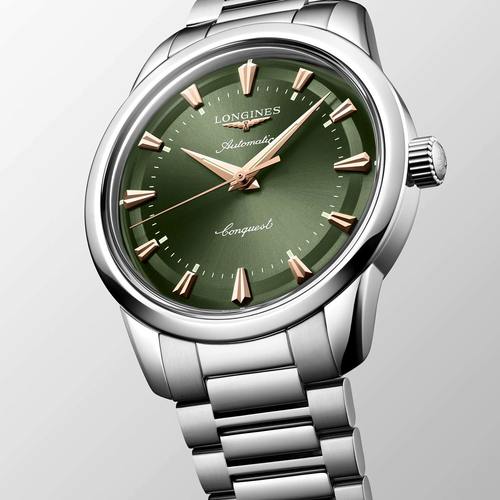 Longines L16504026 Heritage Classic 40MM גברים לונג'ין יבואן רשמי