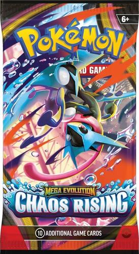 קלפי פוקימון חבילת בוסטר כאוס רייזינג Chaos Rising Booster Pack - ME04: Chaos Rising (CRI)