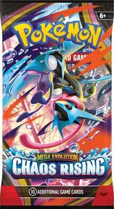 קלפי פוקימון חבילת בוסטר כאוס רייזינג Chaos Rising Booster Pack - ME04: Chaos Rising (CRI)
