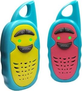 זוג מכשירי קשר / ווקי טוקי לילדים עד טווח 3 ק"מ