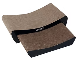 קרטון גירוד לחתולים קנזס 2 חלקים - M-Pets Scratchy Cat Cardboard Scratchers
