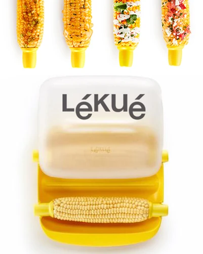 קופסה להכנת תירס במיקרו LEKUE