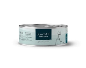 SUMMIT 10 שימור סאמיט 10 לחתול ברווז עם קיווי ותות 85 גרם