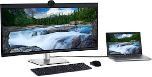 מסך דל קעור כולל רמקולים ומצלמה DELL 34