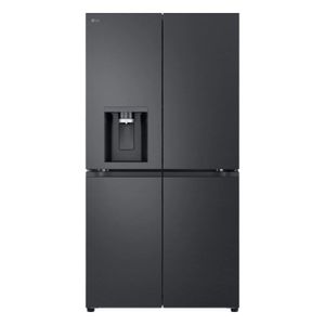 מקרר 4 דלתות LG 645L דגם GMF960EV4E – וגימור שחור יוקרתי