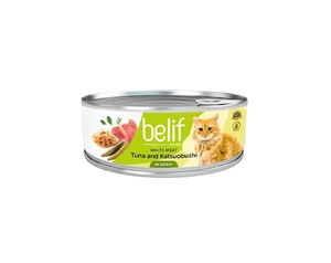BELIF שימור בליף טונה ודג קצובושי ברוטב 80 גרם