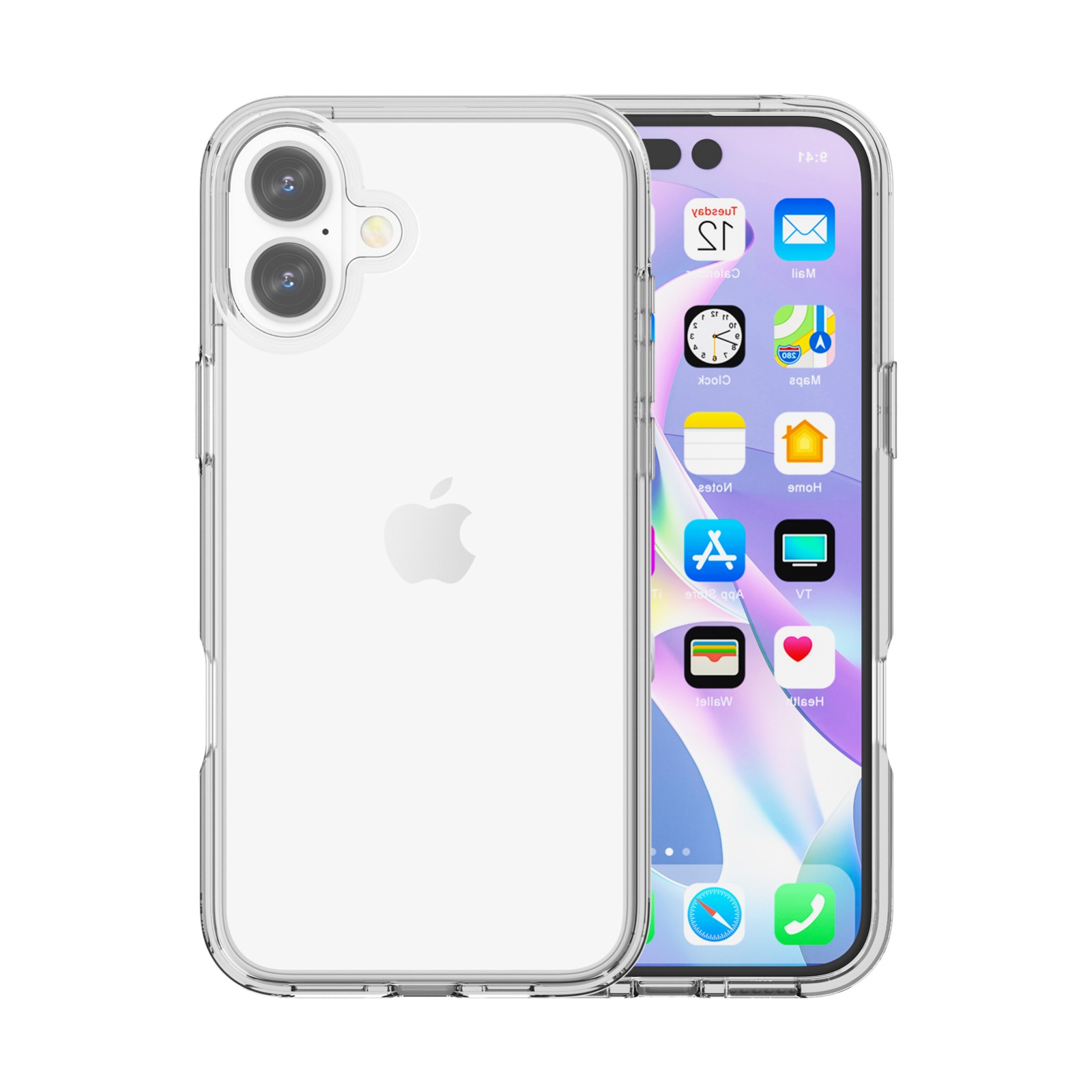 כיסוי דגם קריסטל לאייפון Grip Crystal iPhone 17   