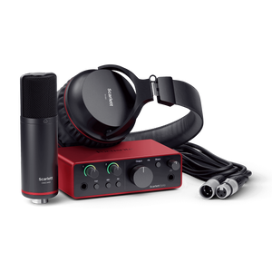 חבילת אולפן Focusrite Scarlett Solo Studio 