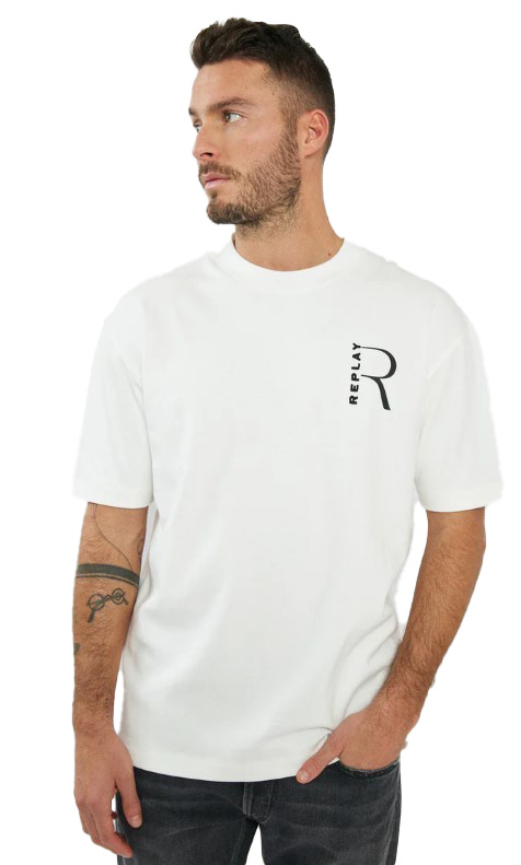 חולצת ריפליי Replay Ammonia Oversize T-Shirt | גברים