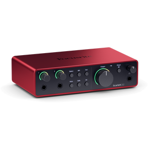 כרטיס קול Focusrite Scarlett 2i2 4th Gen