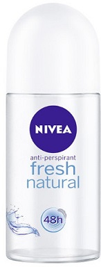 fresh natural | רול און | אנטי פרספירנט | לאישה | 50 מ"ל | NIVEA | 