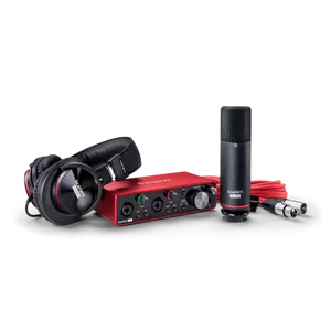 חבילת האולפן Focusrite Scarlett 2i2 Studio 4G 