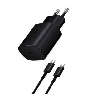 Samsung Original Super Fast Charger Type-C to Type-C 1.8M Cable | מטען Samsung Original Super Fast עם כבל Type-C to Type-C באורך 1.8 מטר