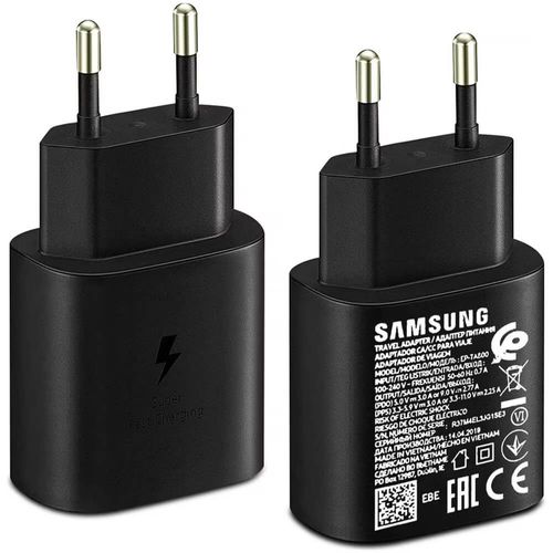 Samsung Original Super Fast Charger Type-C to Type-C 1.8M Cable | מטען Samsung Original Super Fast עם כבל Type-C to Type-C באורך 1.8 מטר