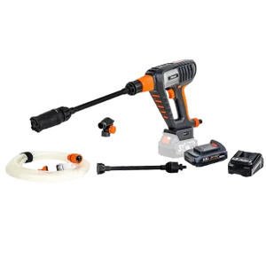 אקדח שטיפה בלחץ נטען 18V כולל סוללה HUNTER 102303-003 2AH