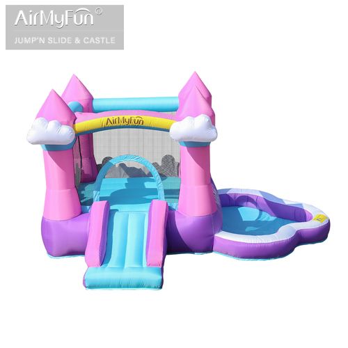 מתקן קפיצה מתנפח עם מגלשה דגם A82078 מבית Doctor Dolphin