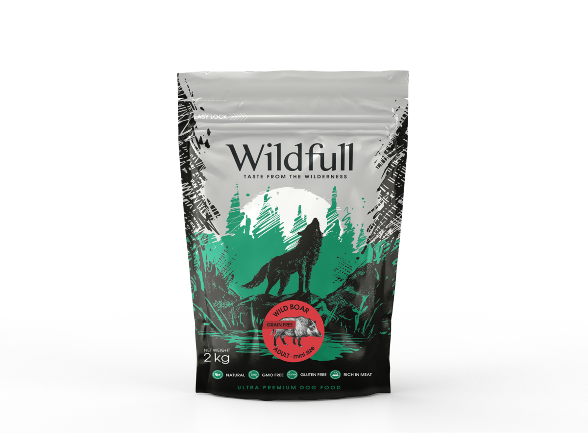ווילדפול מיני חזיר בר 2 ק"ג WildFull