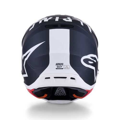 קסדת שטח ALPINESTARS S-M7 DASHER שחור/לבן מט