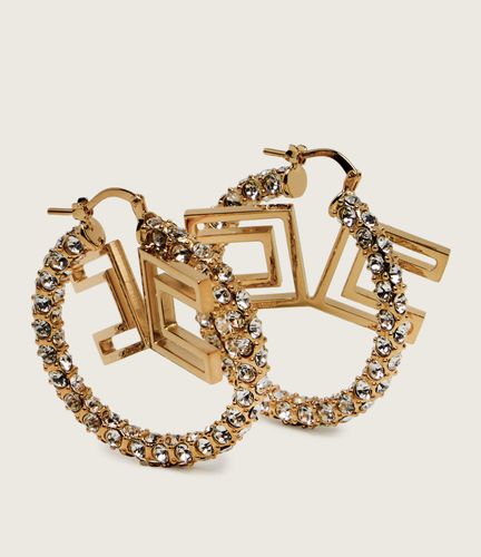 Gold galvanic mini hoops
