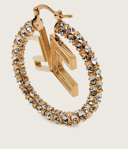 Gold galvanic mini hoops