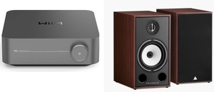 מערכת סטריאו WiiM Amp + Triangle Borea BR03