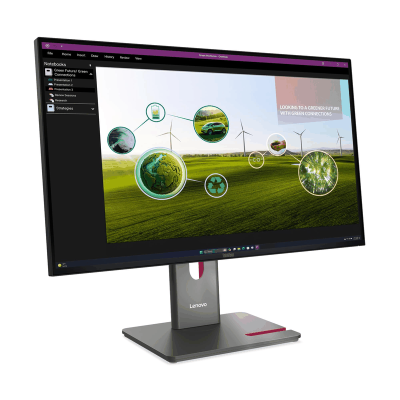 מסך מקצועי Lenovo ThinkVision P27q-40 QHD 120Hz