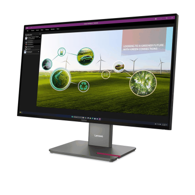 מסך מקצועי Lenovo ThinkVision P27q-40 QHD 120Hz