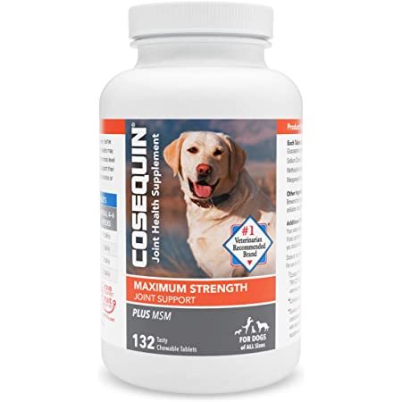 תוסף מפרקים קוזקווין Cosequin Nutramax טבליות לכלב, 132 יחידות