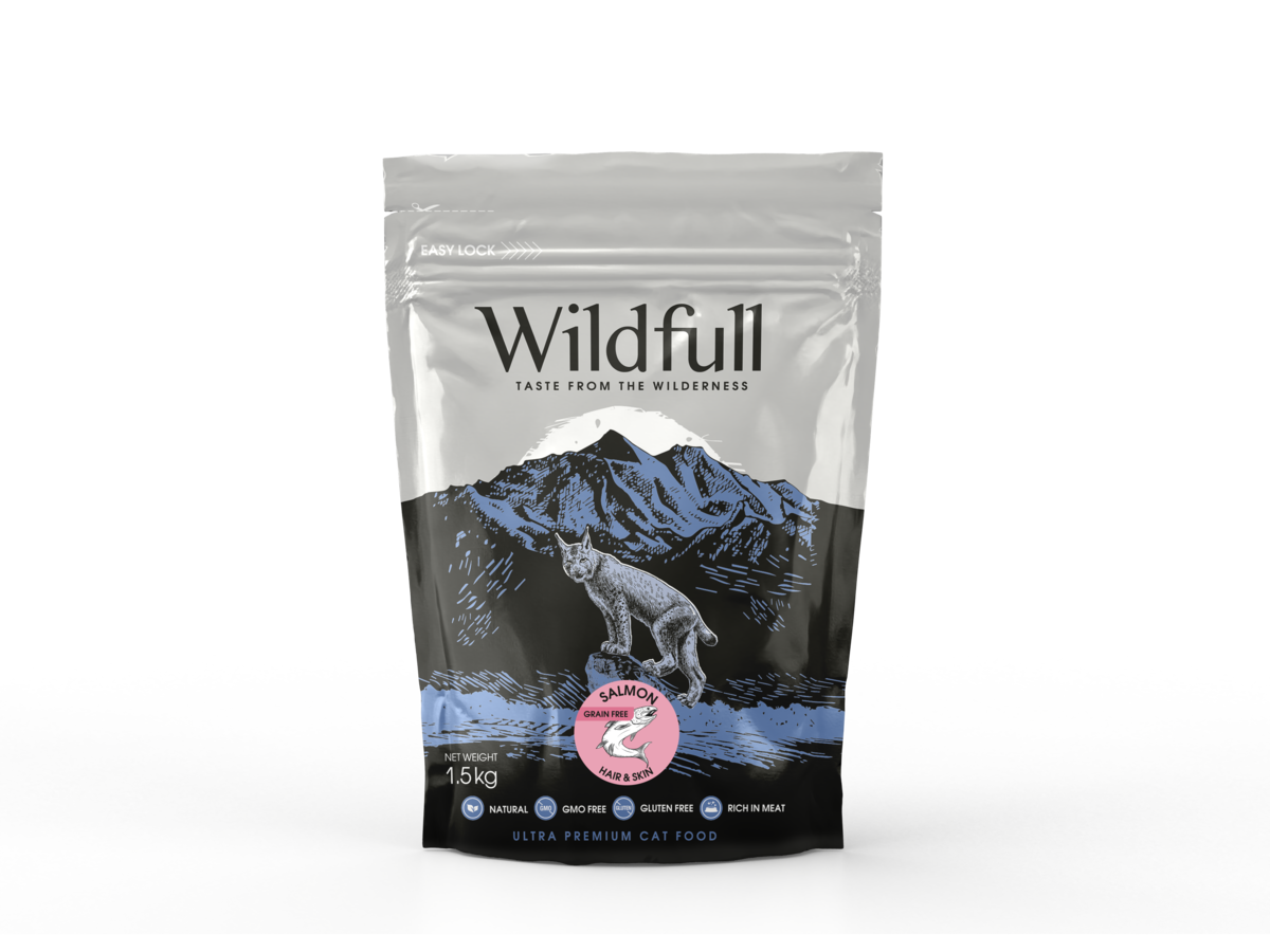 ווילדפול סלמון חתול 1.5 ק"ג WildFull