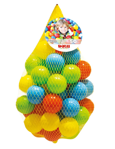 50 כדורים צבעוניים בגודל 6 ס
