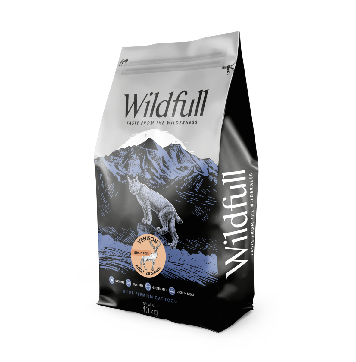 ווילדפול צבי חתול 10 ק"ג WildFull