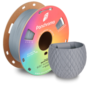 פילמנט אפור מאובן מאט 1 ק"ג 1.75 מ"מ - Panchroma Matte PLA Fossil Grey (PolyTerra™ PLA)
