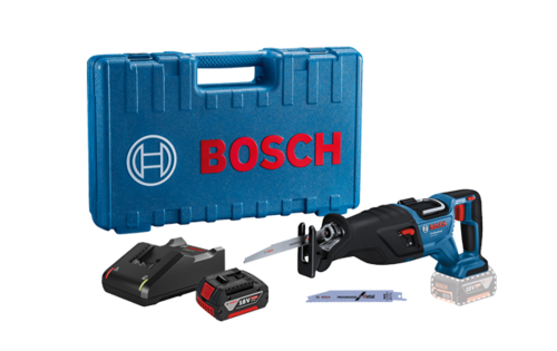 מסור חרב BOSCH נטען דגם GSA 185LI במזוודה