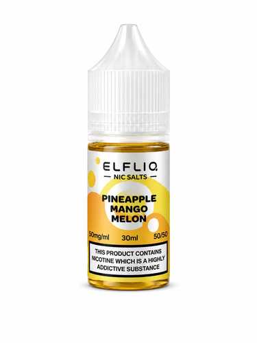 ELF LIQ 5% MANGO PINEAPPLE MELON| אלף ליק 5 אחוז מנגו אננס מלון